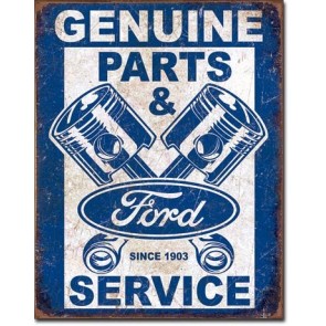''Ford Genuine Parts Pistons'' Dekorasyon Levha