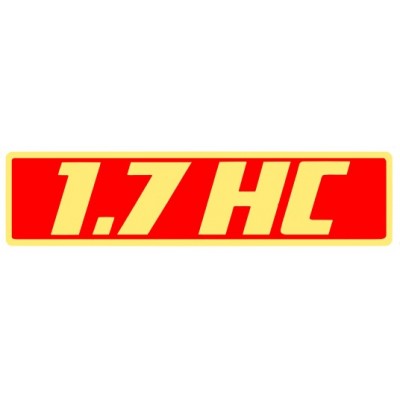 Supap Kapak Etiket ''1.7 HC''